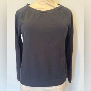 Banana Republic Women’s Pullover Shirt Long Sleeve Black Top Career Size Medium